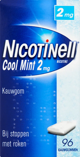 Nicotinell Kauwgom cool mint 2mg 96 Stuks