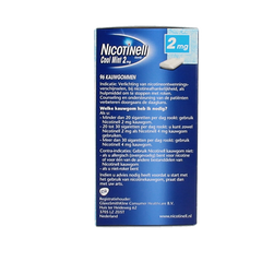 Nicotinell Kauwgom cool mint 2mg 96.00 Stuks
