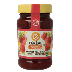 Cereal Fruit aardbei framboos suikervrij 270 Gram