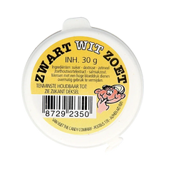 Van Vliet Zwart wit zoet 30 Gram