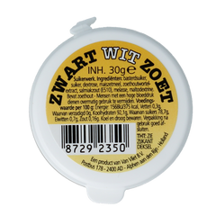 Van Vliet Zwart wit zoet 30.00 Gram
