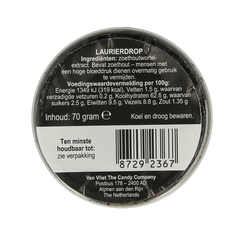Meenk Laurierdrop 70 Gram