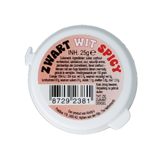 Kindly's Zwart wit spicy 25.00 Gram