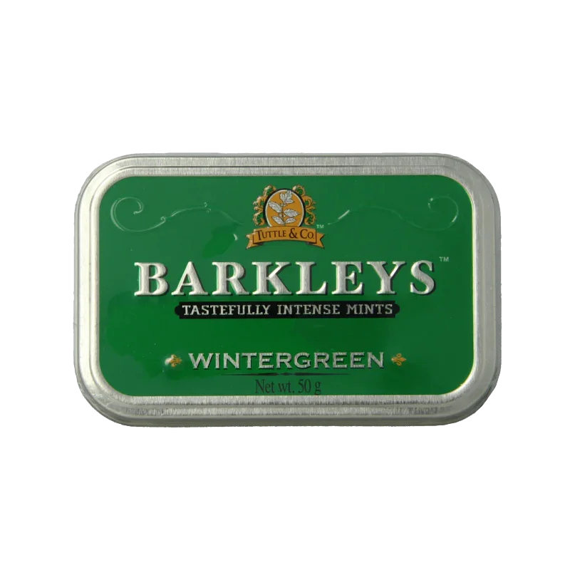 Barkleys Classic mints wintergreen 50 Gram