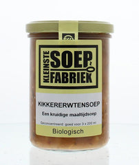 Kleinstesoepfabriek Kikkererwtensoep bio 400.00 Milliliter