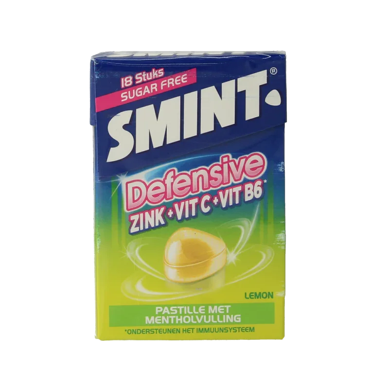 Smint Defensive lemon 18 Stuks