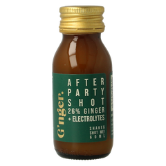 G'nger Shot gember vruchtensap after party 60 Milliliter