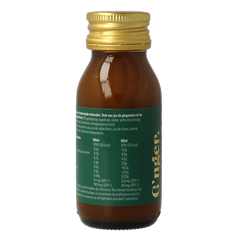 G'nger Shot gember vruchtensap recharge 60.00 Milliliter