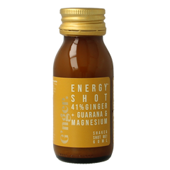 G'nger Shot gember vruchtensap guarana energy 60.00 Milliliter