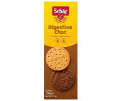 Schar Digestive chocolade glutenvrij 150.00 Gram