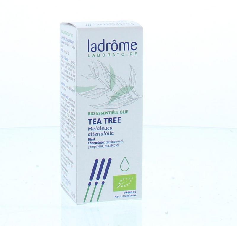 Ladrome Tea tree olie bio 10.00 Milliliter