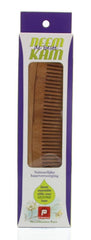 Holisan Neem houten kam recht fijn 1 Stuks