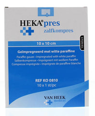 Hekapres Zalfkompres 10 x 10 10 Stuks