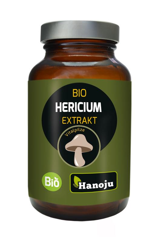 Hanoju Hericium extract bio 90.00 Vegetarische capsules