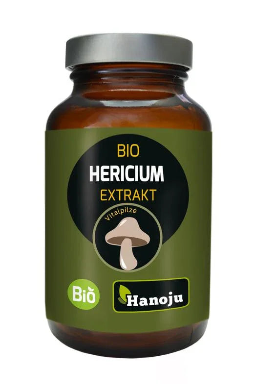 Hanoju Hericium extract bio 90 Vegetarische capsules