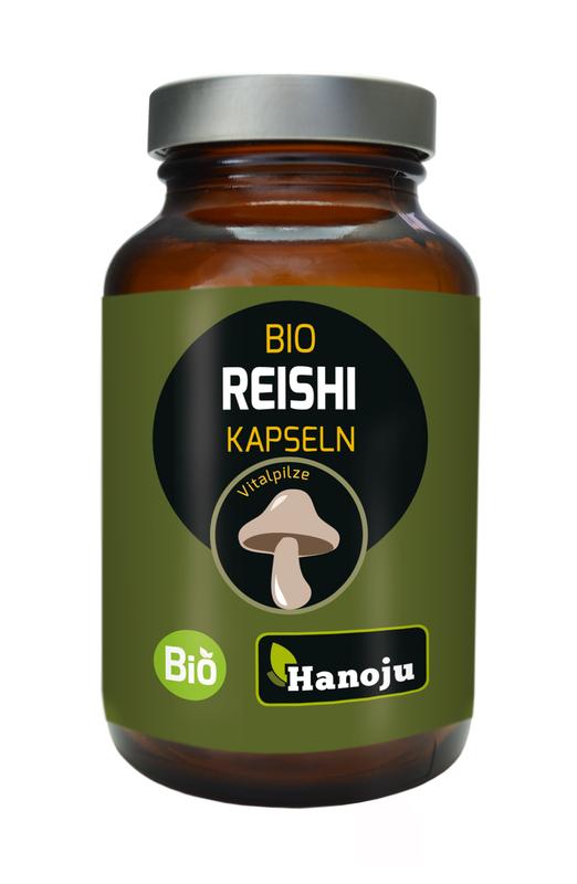 Hanoju Reishi extract bio 90 Vegetarische capsules
