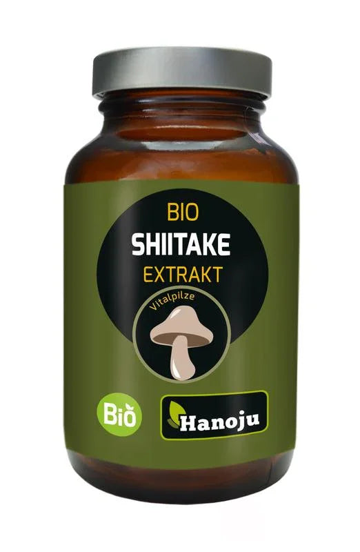 Hanoju Shiitake extract bio 90 Vegetarische capsules