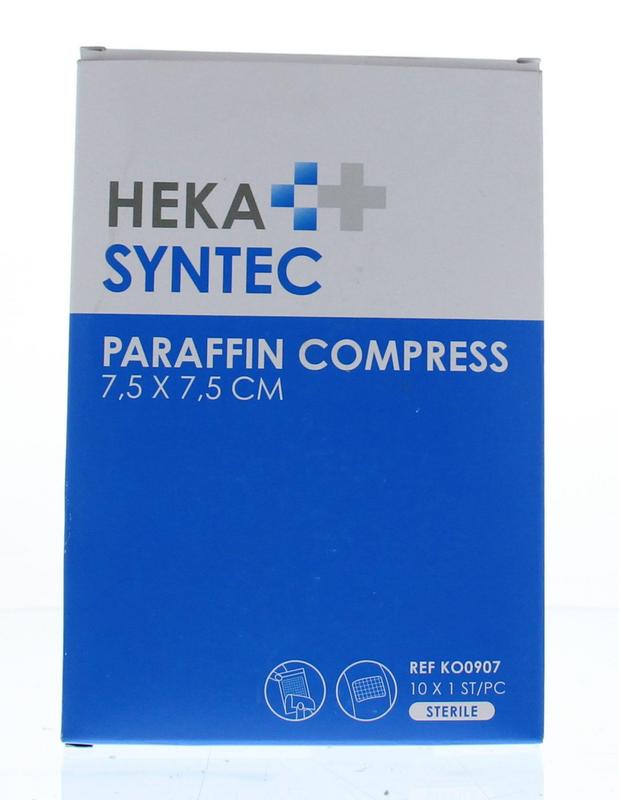 Heka Synthetisch zalfgaas 7.5 x 7.5cm 10 Stuks