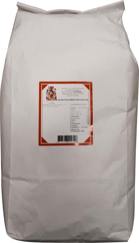Le Poole Twello's boerenbruin broodmix lactosevrij 5 Kilogram