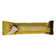 The fitness candy company Milky chocolate & lemon cheesecake 55 Gram