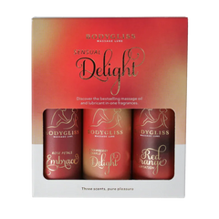 Bodygliss Sensual delight three-pack travel edition 150.00 Milliliter