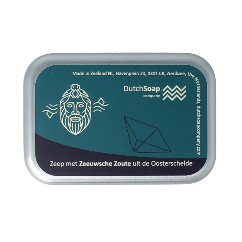 Zeeuwsche Zoute Zeep in aluminium travel case 1 Stuks