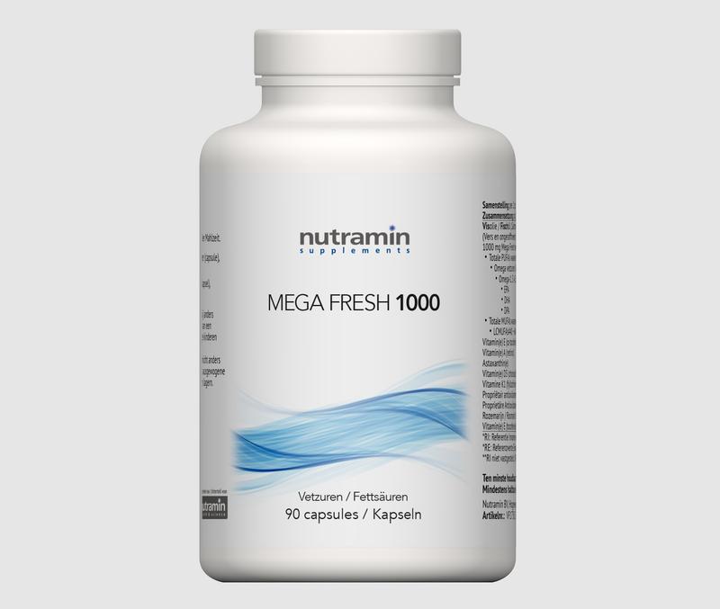 Nutramin NTM Mega fresh 1000 90.00 Capsules