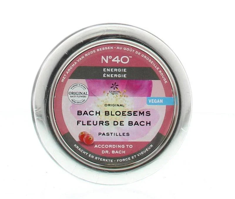 Bach Bloesem Bloesems pastille nr. 40 energie 50.00 Gram