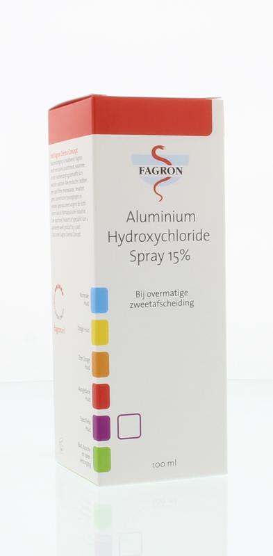 Fagron Aluminium hydrochloride 15% spray 100 Milliliter