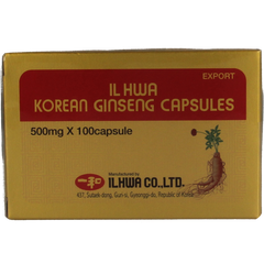Ilhwa Korean ginseng capsule 100 Capsules