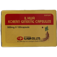 Ilhwa Korean ginseng capsule 100.00 Capsules