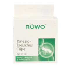 Rowo Kinesiotape blauw 5cm x 5m 1 Stuks