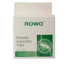Rowo Kinesiotape roze 5cm x 5m 1.00 Stuks