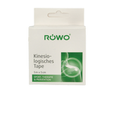 Rowo Kinesiotape zwart 5cmx5m 1 Stuks
