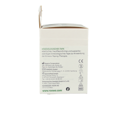 Rowo Kinesiotape zwart 5cmx5m 1 Stuks