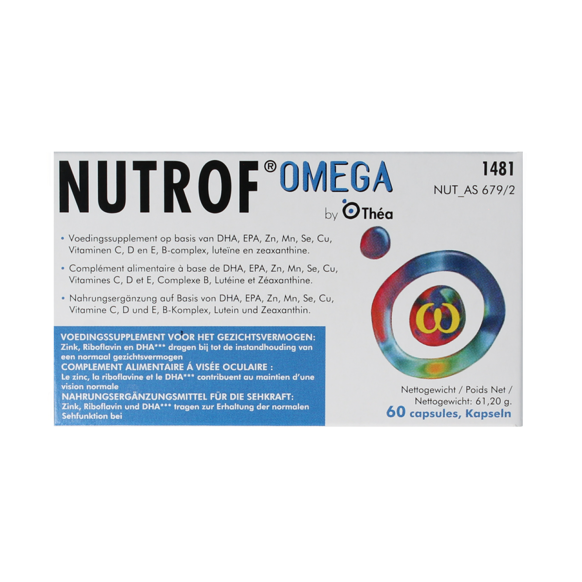 Nutrof Omega 60 Capsules