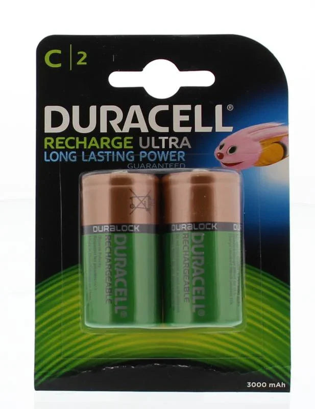 Duracell Rechargeable C HR14 2 Stuks