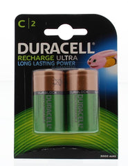 Duracell Rechargeable C HR14 2 Stuks