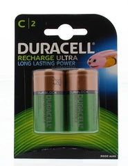 Duracell Rechargeable C HR14 2 Stuks