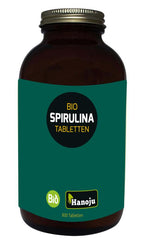 Hanoju Spirulina 400mg glas flacon bio 800 Tabletten