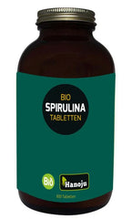 Hanoju Spirulina 400mg glas flacon bio 800 Tabletten