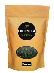 Hanoju Bio chlorella tabletten papier zak 1250 Tabletten