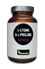 Hanoju L-Lysine & L-Prolin 90.00 Vegetarische capsules