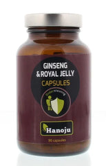 Hanoju Royal jelly ginseng 90 Vegetarische capsules