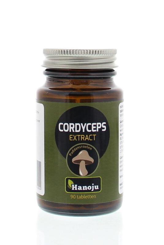 Hanoju Cordyceps paddenstoel 400mg 90 Tabletten