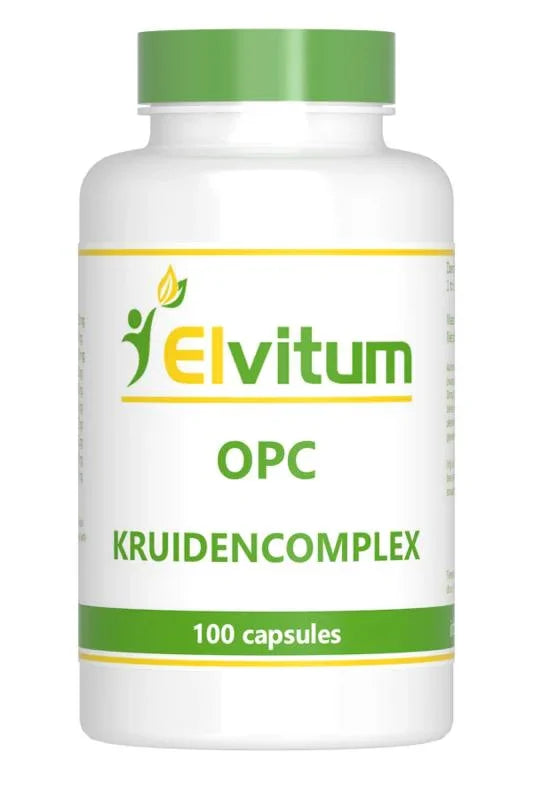 Elvitum OPC kruidencomplex 100 Vegetarische capsules