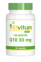 Elvitum Co-enzym Q10 30mg 60 Vegetarische capsules