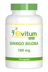Elvitum Ginkgo biloba 150 Vegetarische capsules