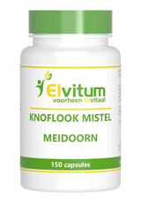 Elvitum Knoflook mistel meidoorn 150 Capsules