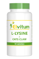Elvitum L-Lysine cats claw 90 Tabletten
